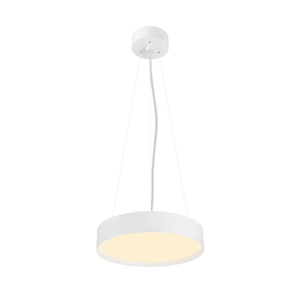 Plafondlamp Decona Ø 30cm wit - 2700K/3000K sensor SLV 4024163302913