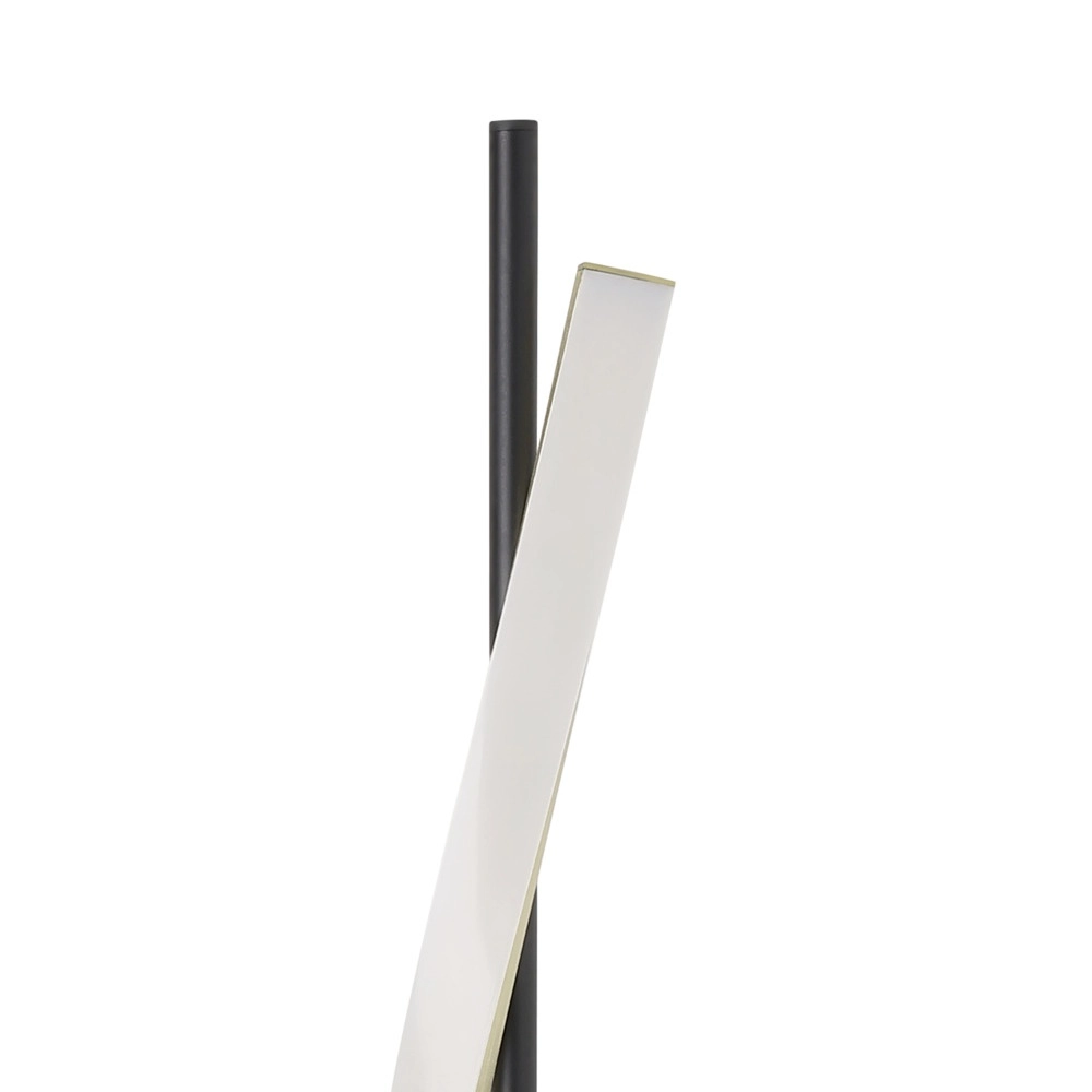 Vloerlamp Conaprato zwart met goud Eglo 9008606357383