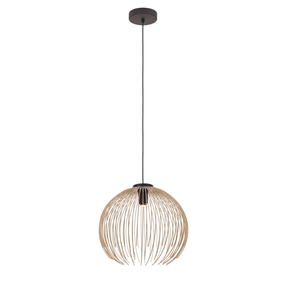 Design hanglamp Alhabia Ø 39cm zand bruin