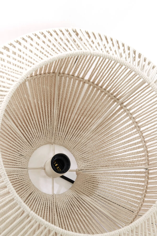 Scandinavische hanglamp Deya crème Ø 49cm Light & Living 8717807744939