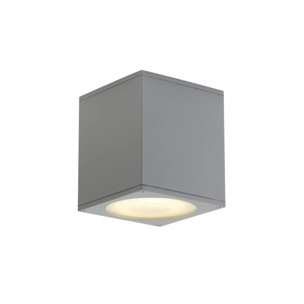 Veranda spot Big Theo Ceiling Out GU10 15cm zilvergrijs