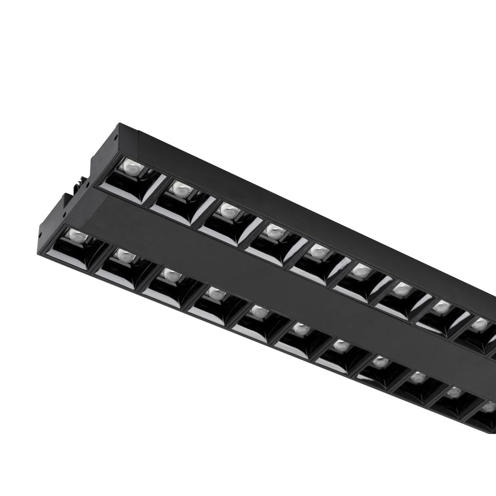 Rail armatuur 57,4cm Sight Evo dubbel 3-fase zwart 4000K SLV 4024163318693