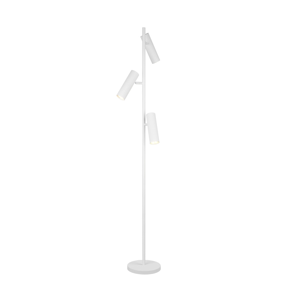 Design vloerlamp Soka wit Trio 4017807658637