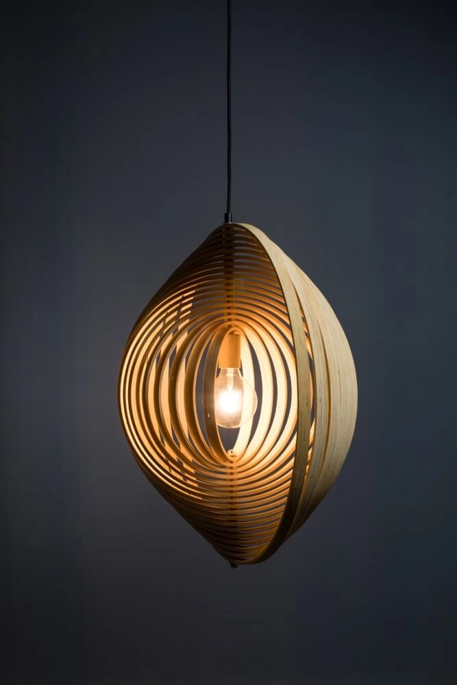 Houten hanglamp Woody Ø 59cm ETH 8720195305330