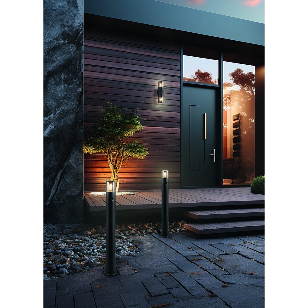 Wandlamp Hoosic dubbel met sensor Trio 4017807603637