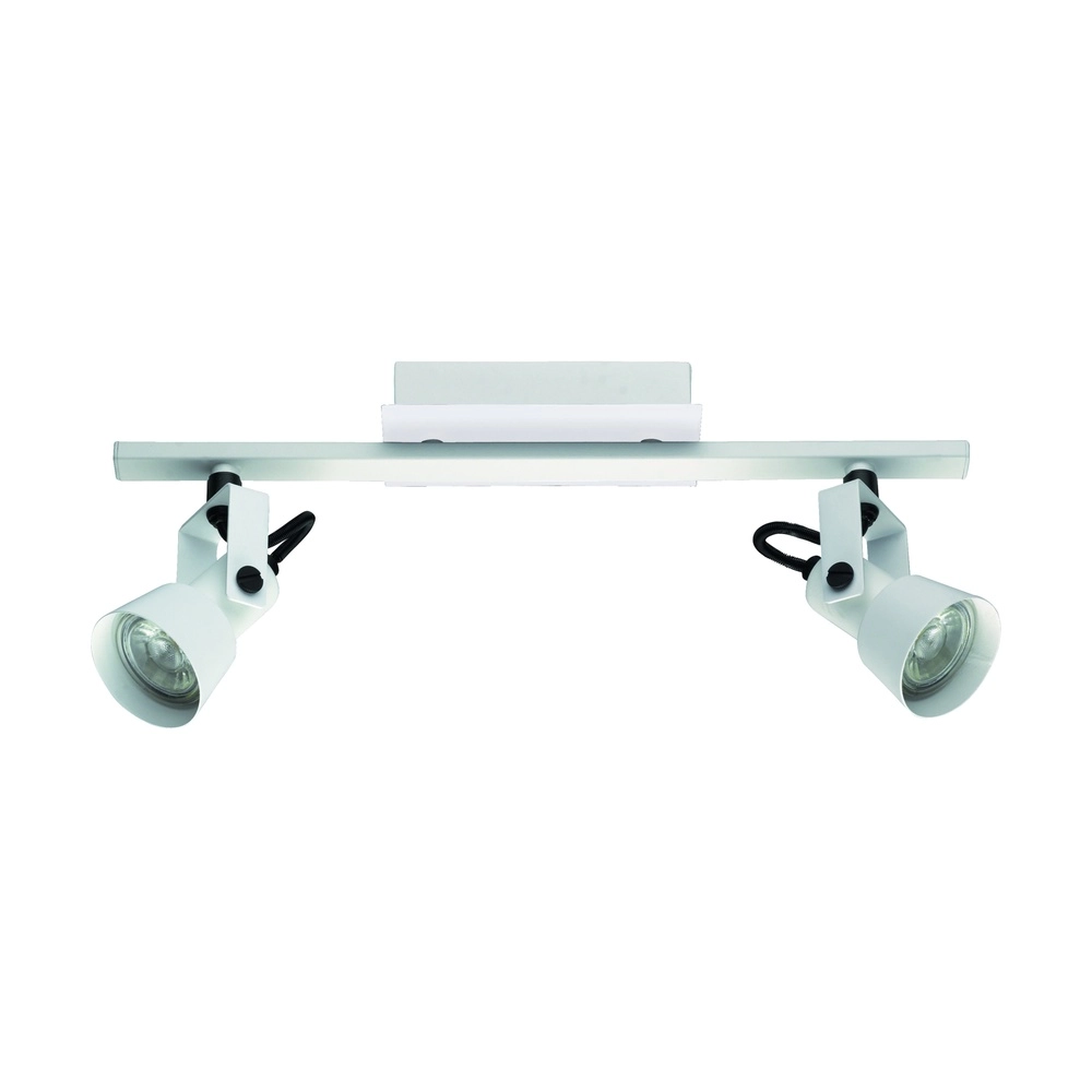 Plafondlamp Trillo 2-lichts wit