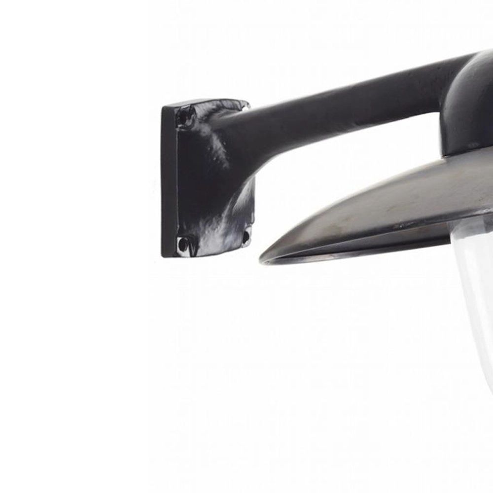 Industrie buitenlamp Fabrique zwart met oudkoper KS verlichting 8714732118903