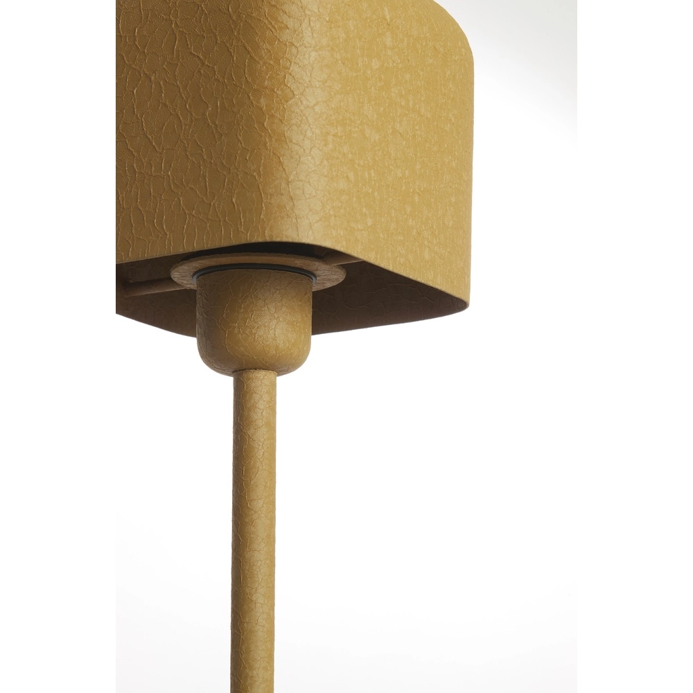 Nachtkastlamp Elenie 13x13cm - mat okergeel Light & Living 8717807818654