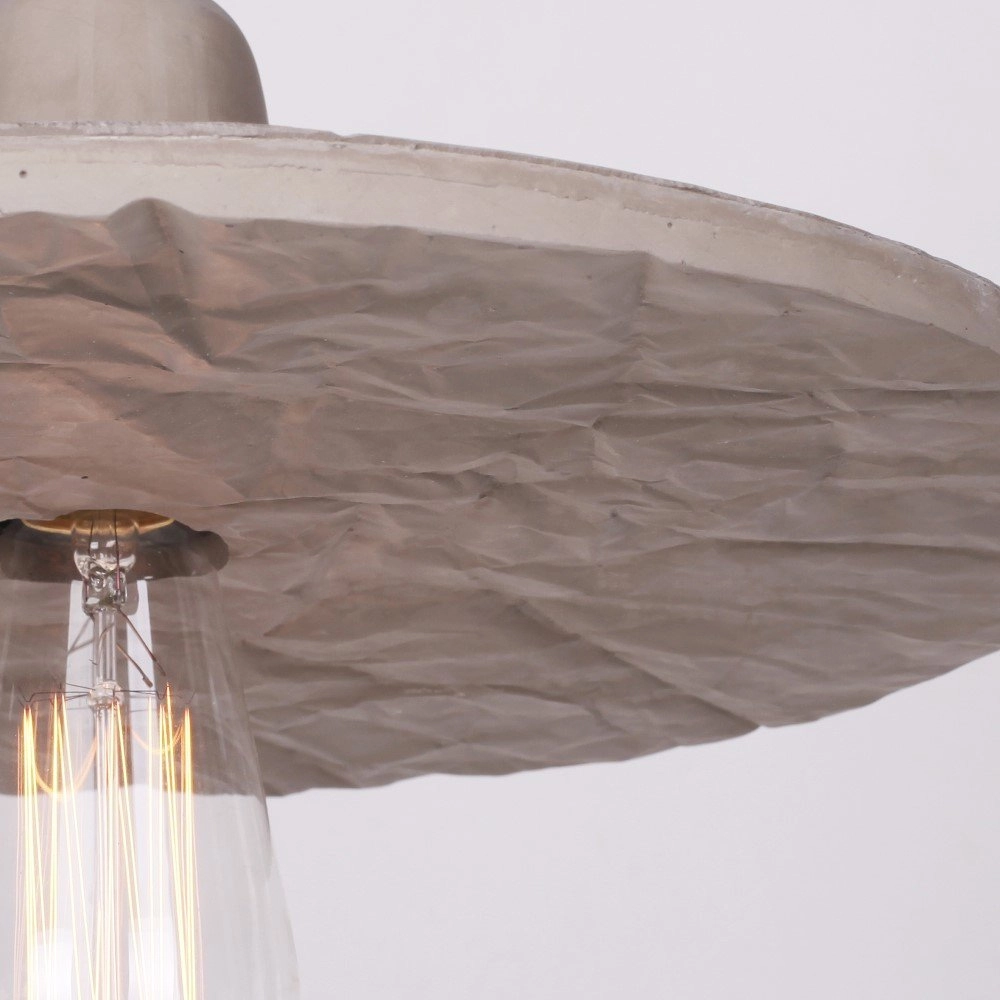 Betonnen hanglamp Paper Ø 35cm KS verlichting 8714732755405
