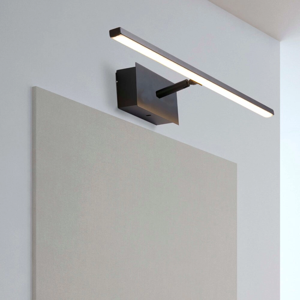 Schilderijlamp Amalfi zwart 41cm Searchlight 5053423273709