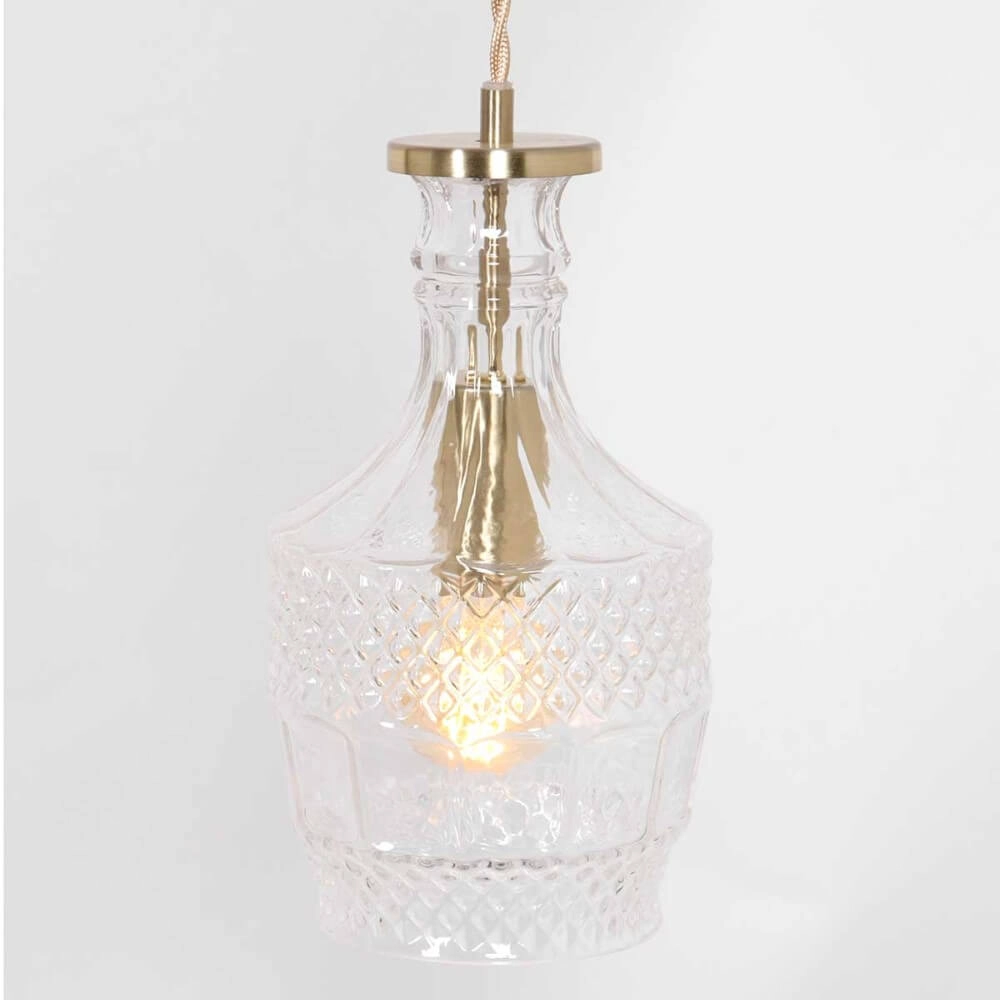 Klassieke hanglamp Grazioglass Ø 12,5cm Steinhauer 8712746166330