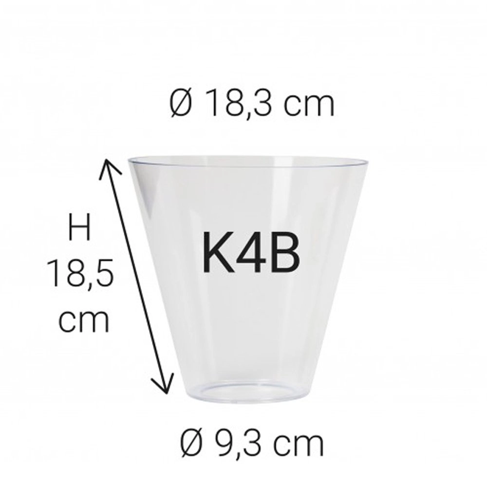 Glasbeker Poly K4B KS verlichting 8714732580007
