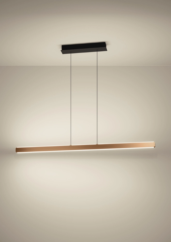 Strakke hanglamp Ciggiano goud Stars of Light 9008606357864