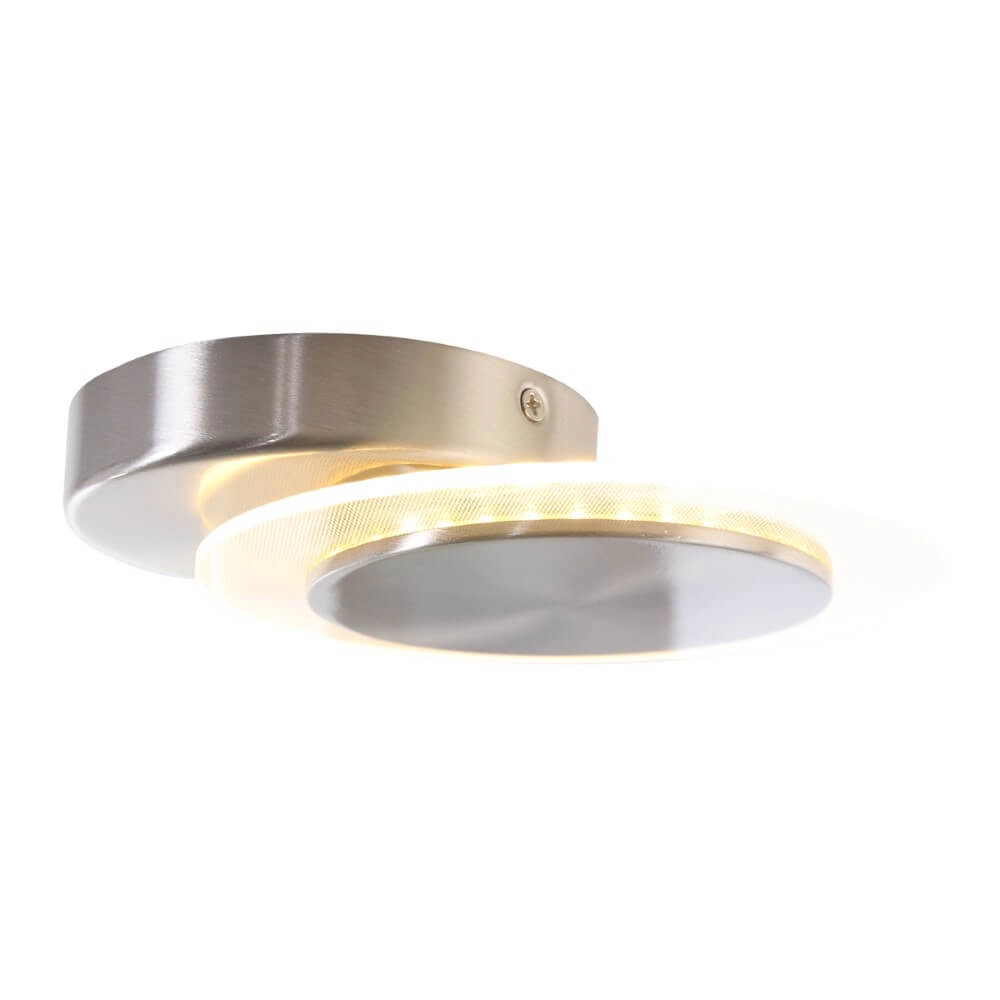 Verstelbare plafondlamp Lido 17cm metaalgrijs Steinhauer 8712746131963