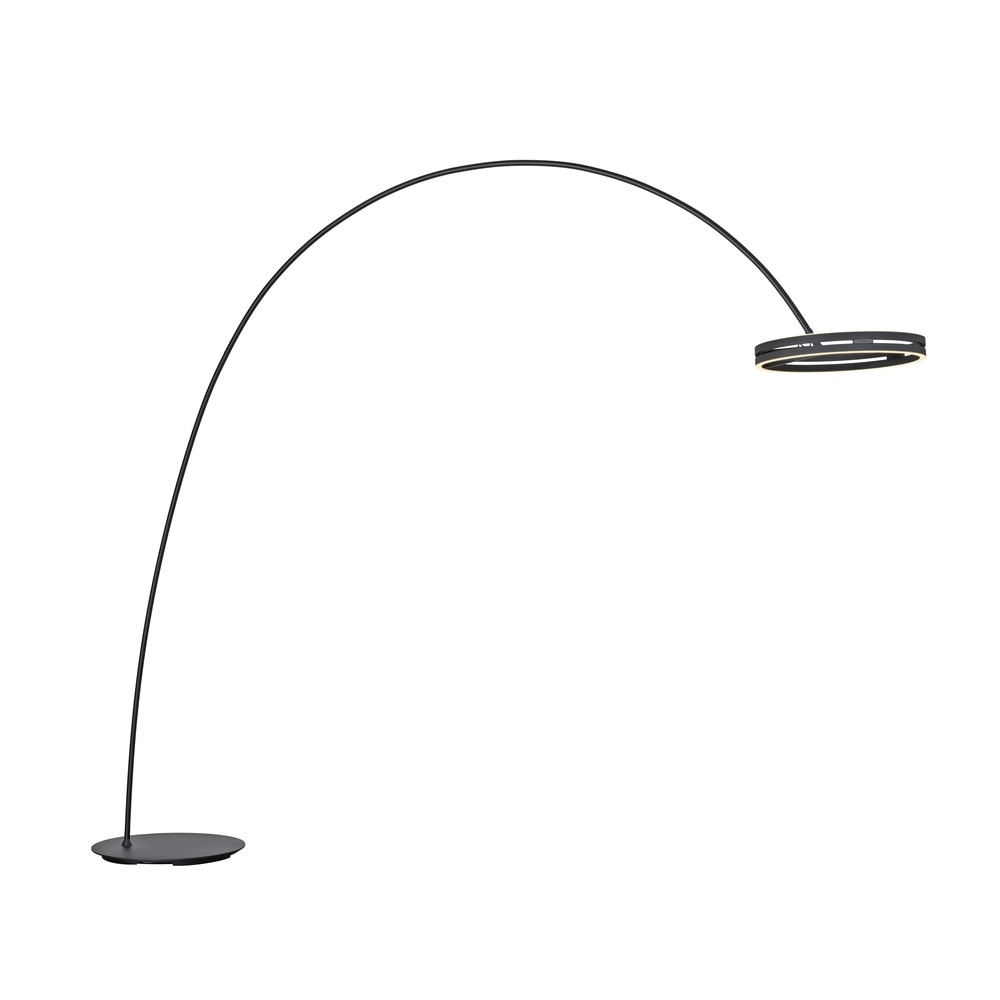 Strakke booglamp Pure Loop-Bow verstelbaar - black pearl Paul Neuhaus 4012248397152