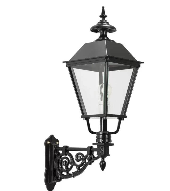 Muurlamp Braamt M 43 nostalgie - zwart