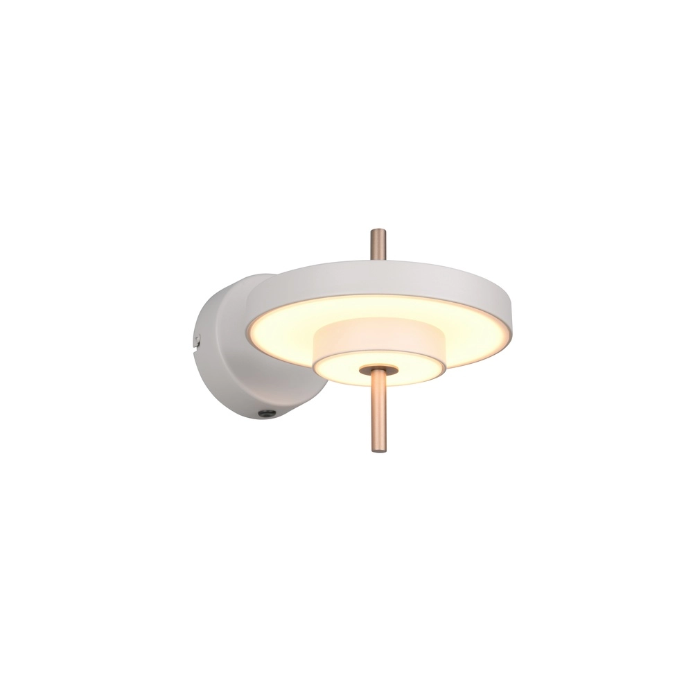 Moderne wandlamp Keaton wit Trio 4017807655773