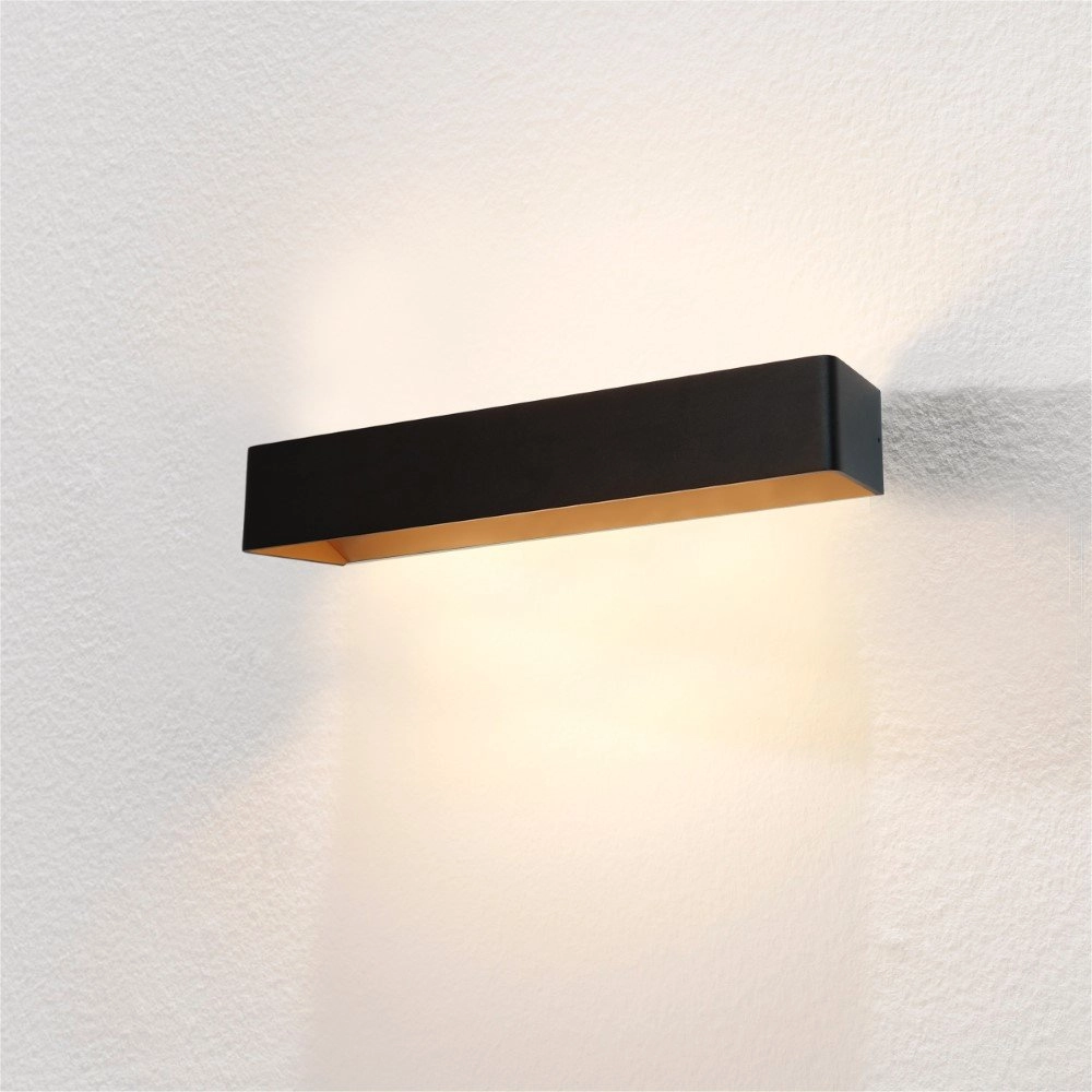 XL muurspot Mainz met led