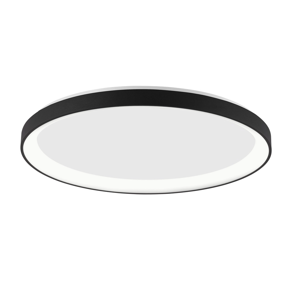 Design plafonniere Pertino Ø 48cm zwart Lyora 5212017445995