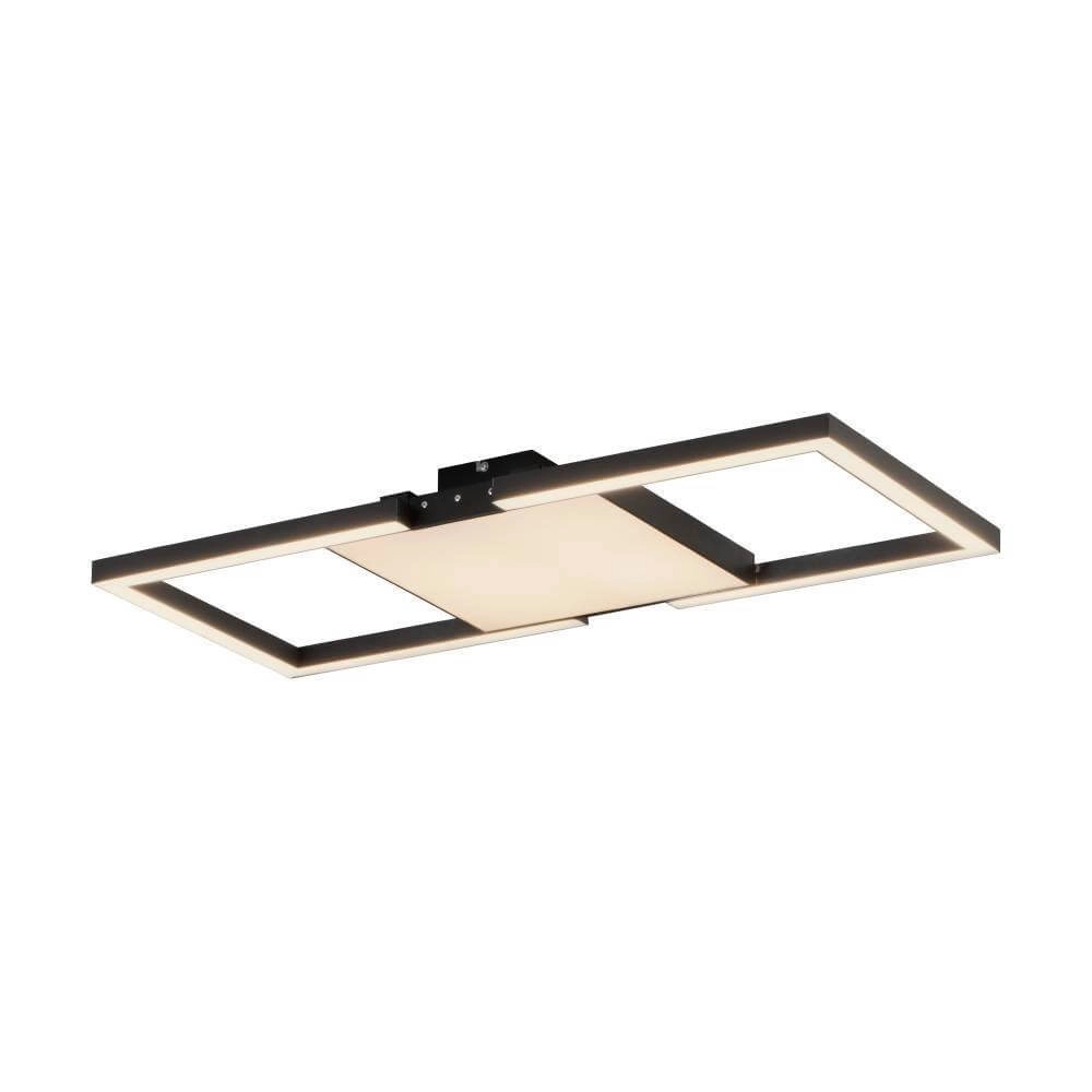 Vierkante led plafondlamp Macellara 77cm