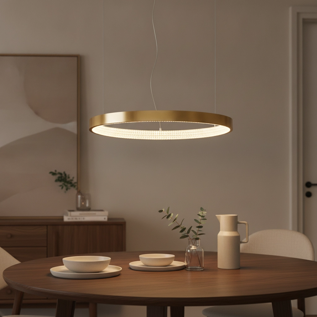 Hanglamp Preston goud Ø 60cm