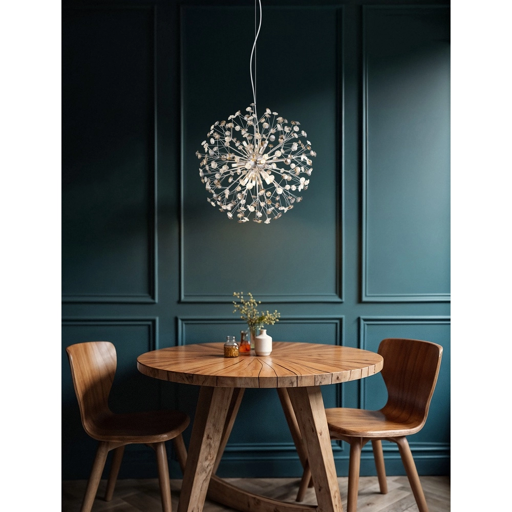 Hanglamp Katrina chroom Ø 60cm Globo 9007371475346