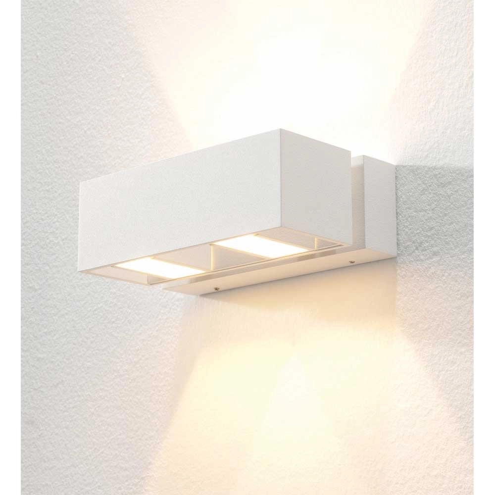Dubbele ledspot Bfeld 2-lichts - wit