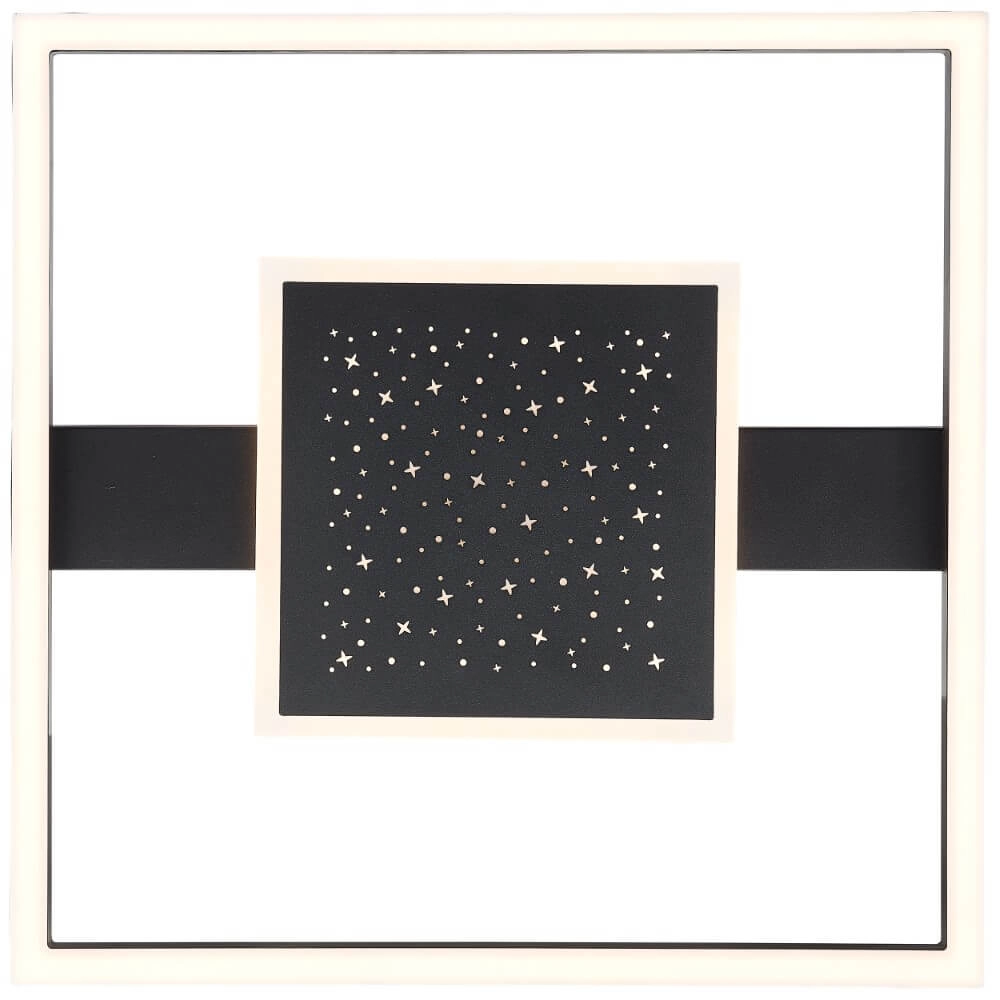 Vierkante plafondlamp Reno design 37 x 37cm Brilliant 4004353428371