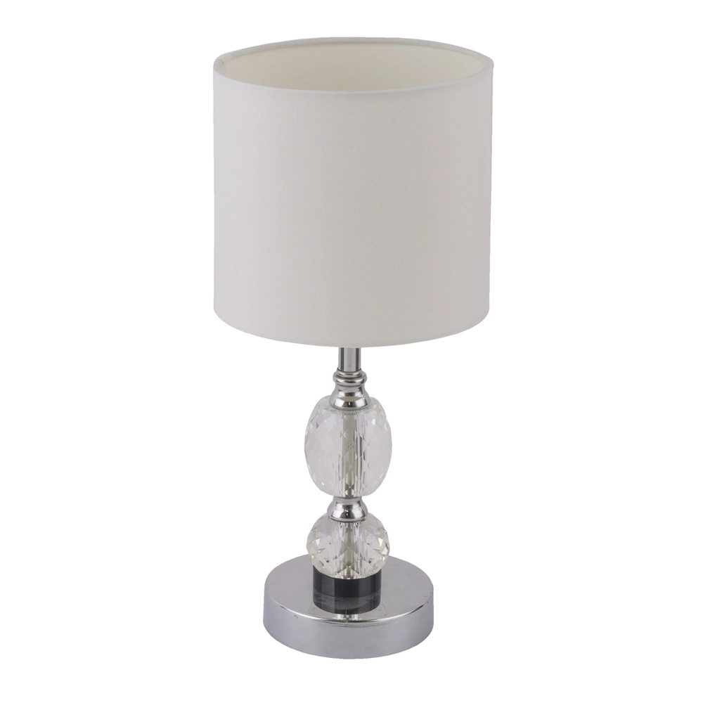 Klassieke schemerlamp Bronn chroom 47cm Globo 9007371382361