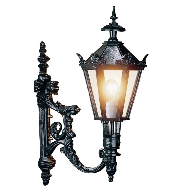Nostalgische buitenlamp Diana zwart