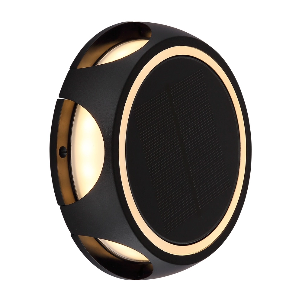 Priklampje Akron zwart solar rond Globo 9007371510528