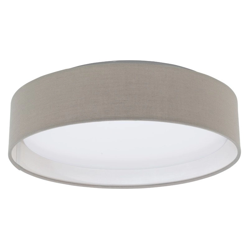 Led plafondlamp Pasteri 32cm taupe