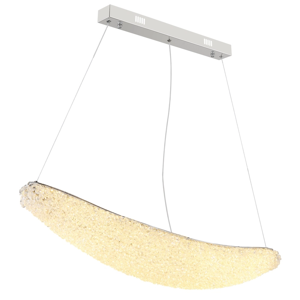 Hanglamp Kristalla chroom Globo 9007371566785