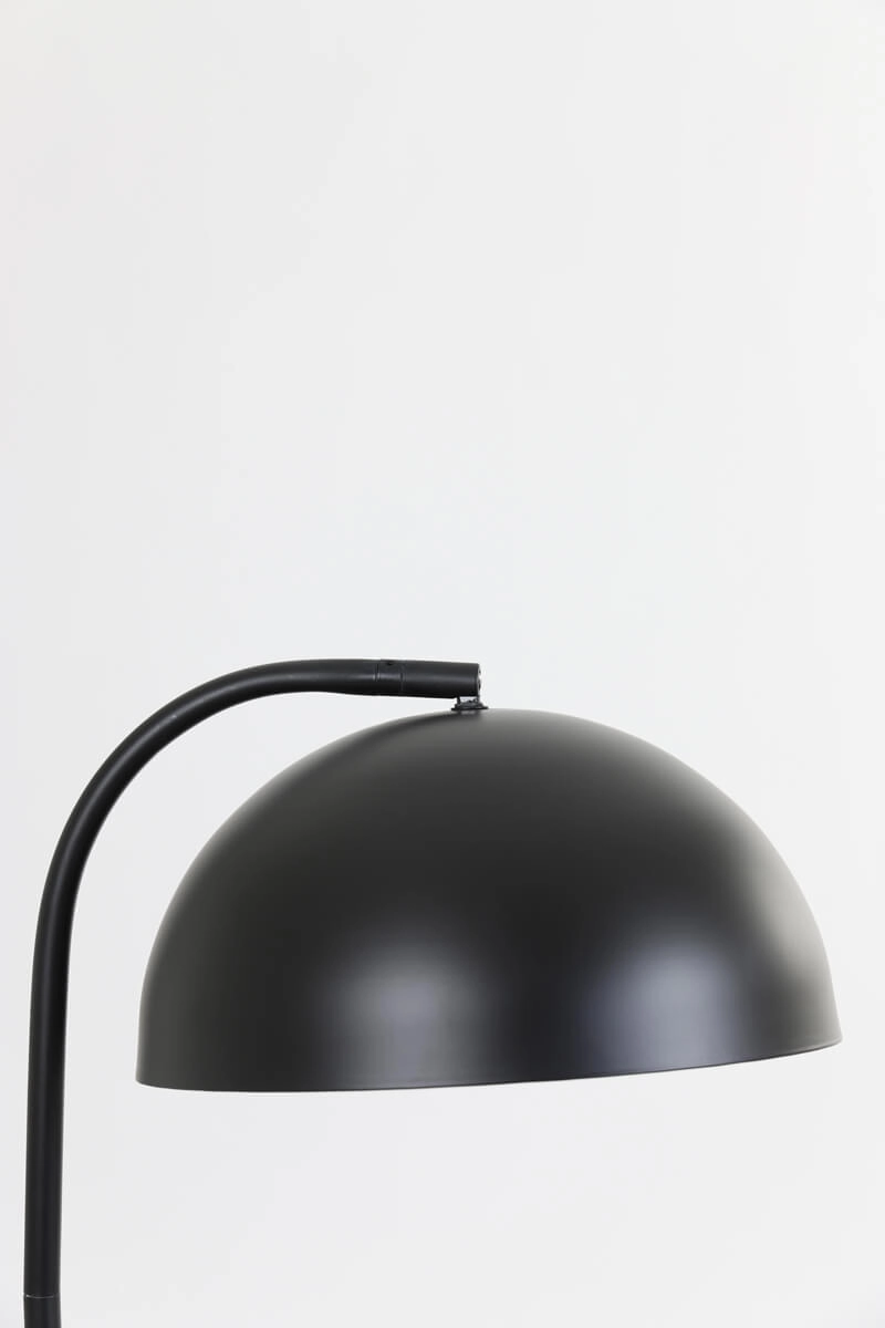 Zwarte vloerlamp Mette 155cm Light & Living 8717807320454