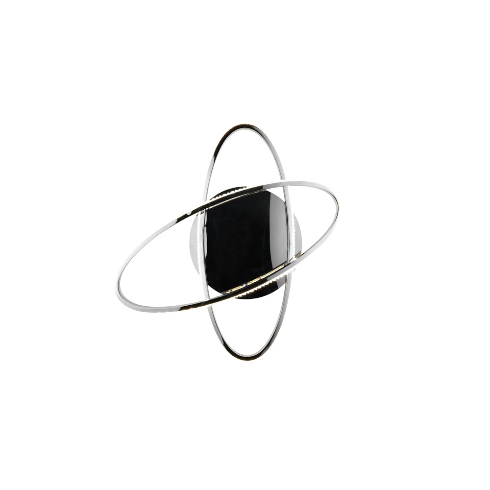 Plafondlamp Lane chroom Ø 58cm Trio 4017807601466