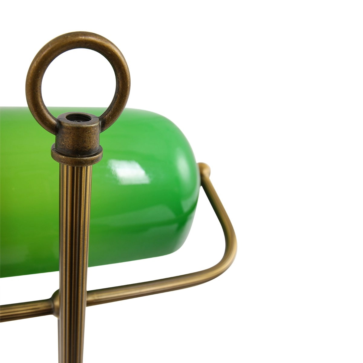 Bureaulamp Ancilla goud met groen Steinhauer 8712746115383