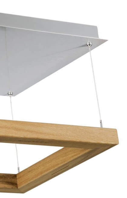 Led plafondlamp Leonora van hout - oak oiled HerzBlut 4021273028863