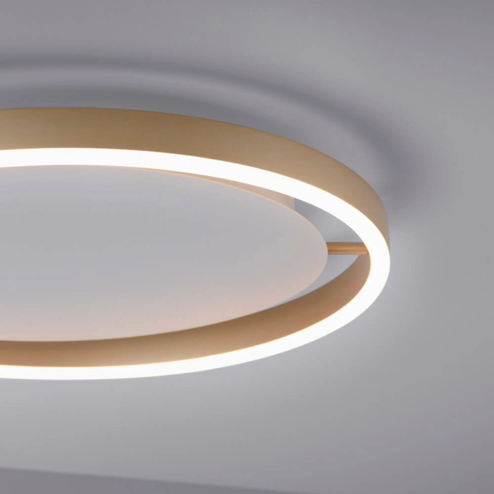 Plafondlamp Ritus messing Ø 39,3cm Just Light 4043689985622