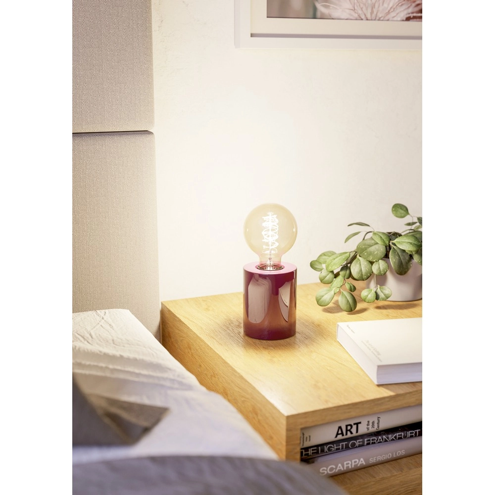 Tafellampje Murama bordeaux rood Eglo 9008606406258