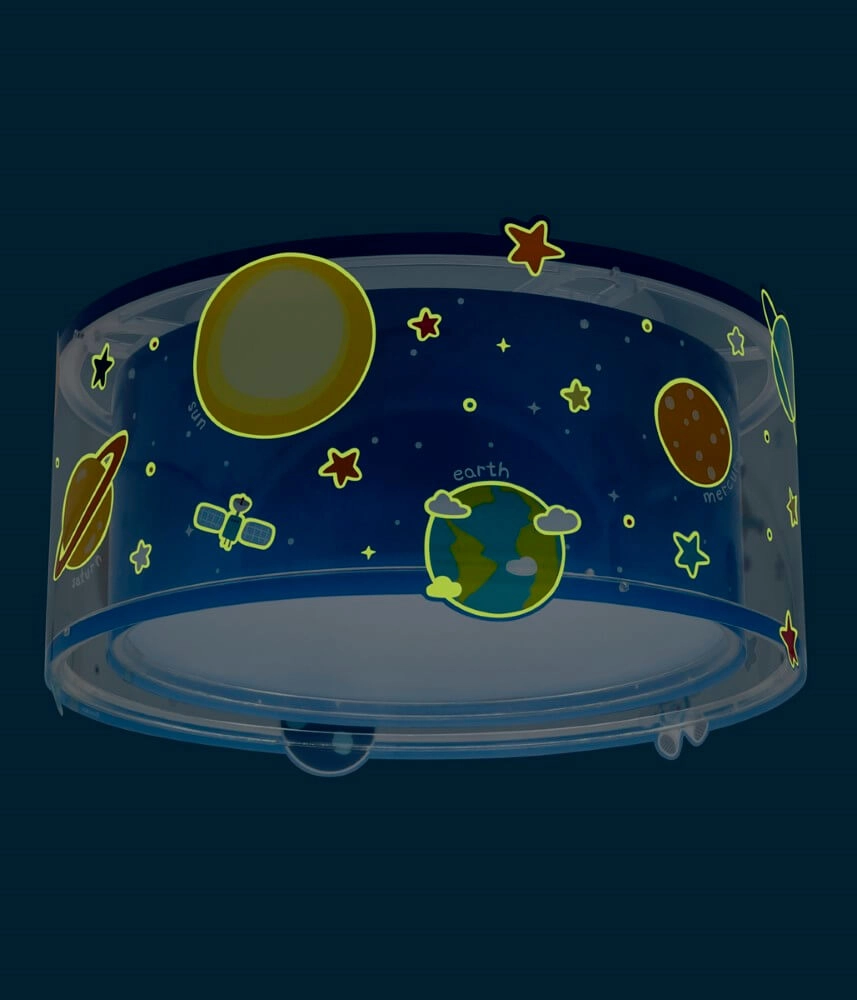 Kinderkamer plafondlamp Planets Ø 33cm Dalber 8420406003122