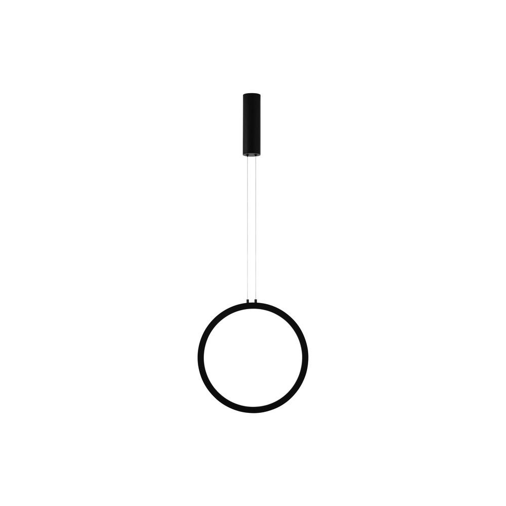 Ronde hanglamp Change Ø 39,5cm zwart