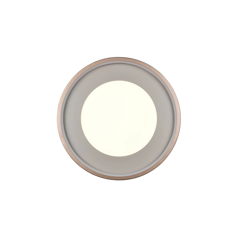 Moderne plafondlamp Solea mokka bruin Trio 4017807660975