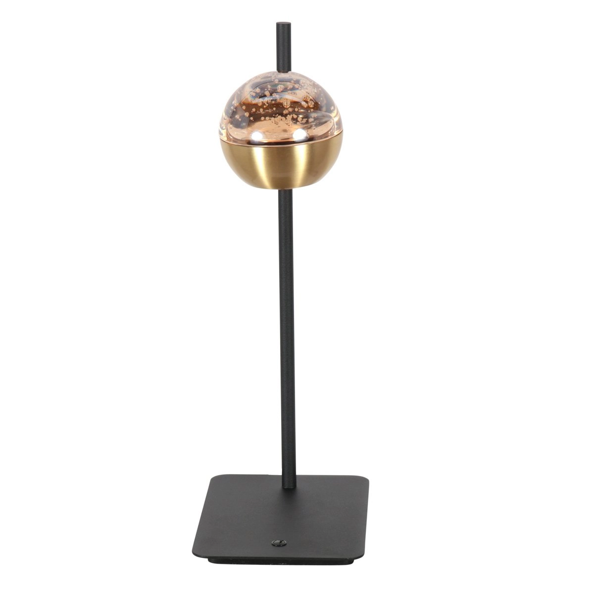 Led bureaulamp Belluno messing met zwart - dimbaar Steinhauer 8712746183955