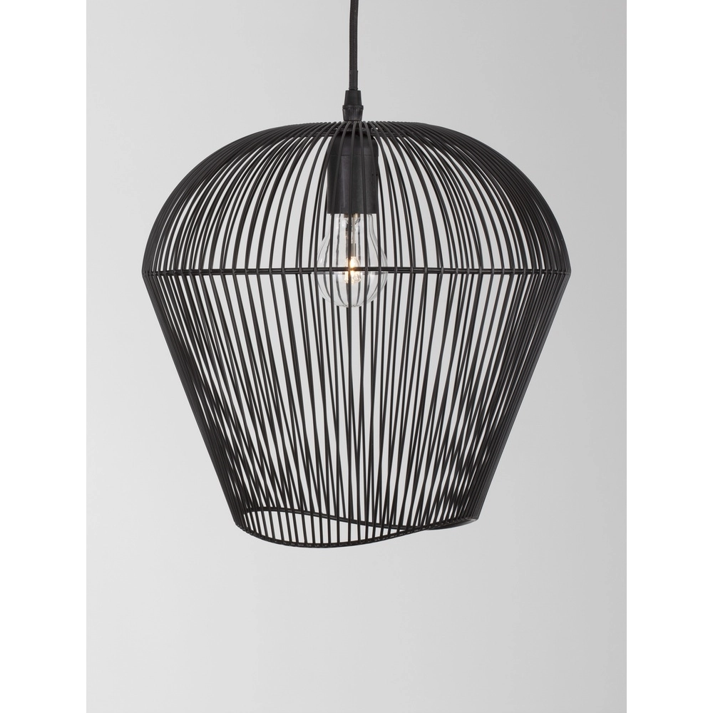 Bohemian hanglamp Bredo Ø 31,5cm zwart Lyora 5212017438911