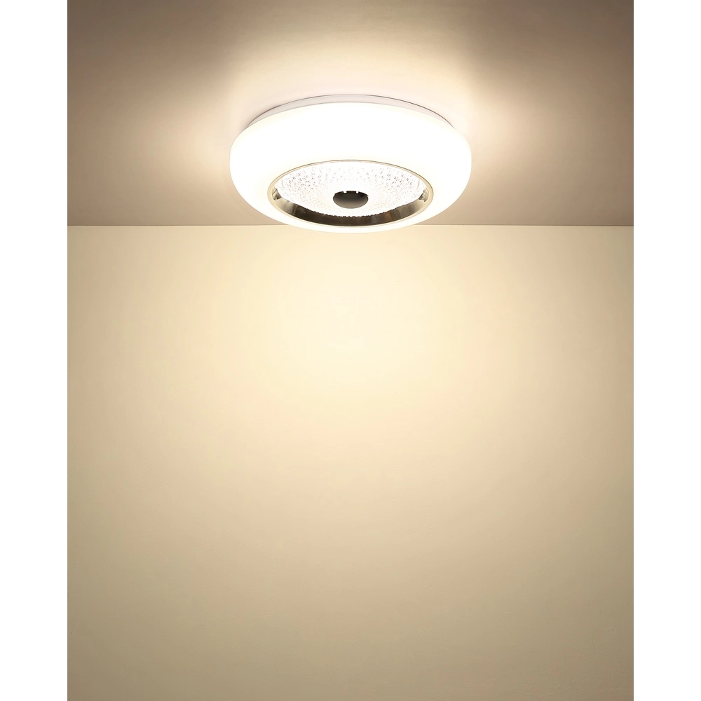 Plafondlamp Graham wit Ø 38,5cm Globo 9007371575756