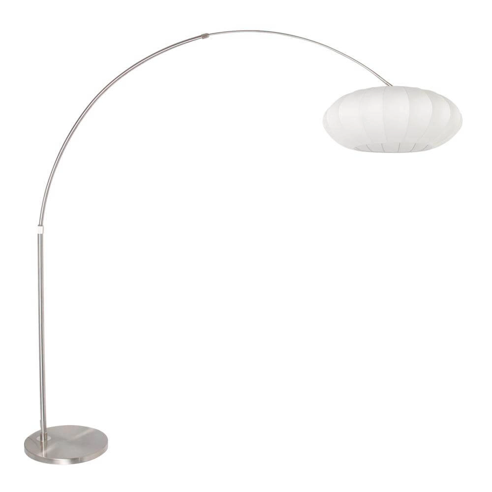 Booglamp Sparkled Light metaal met witte kap