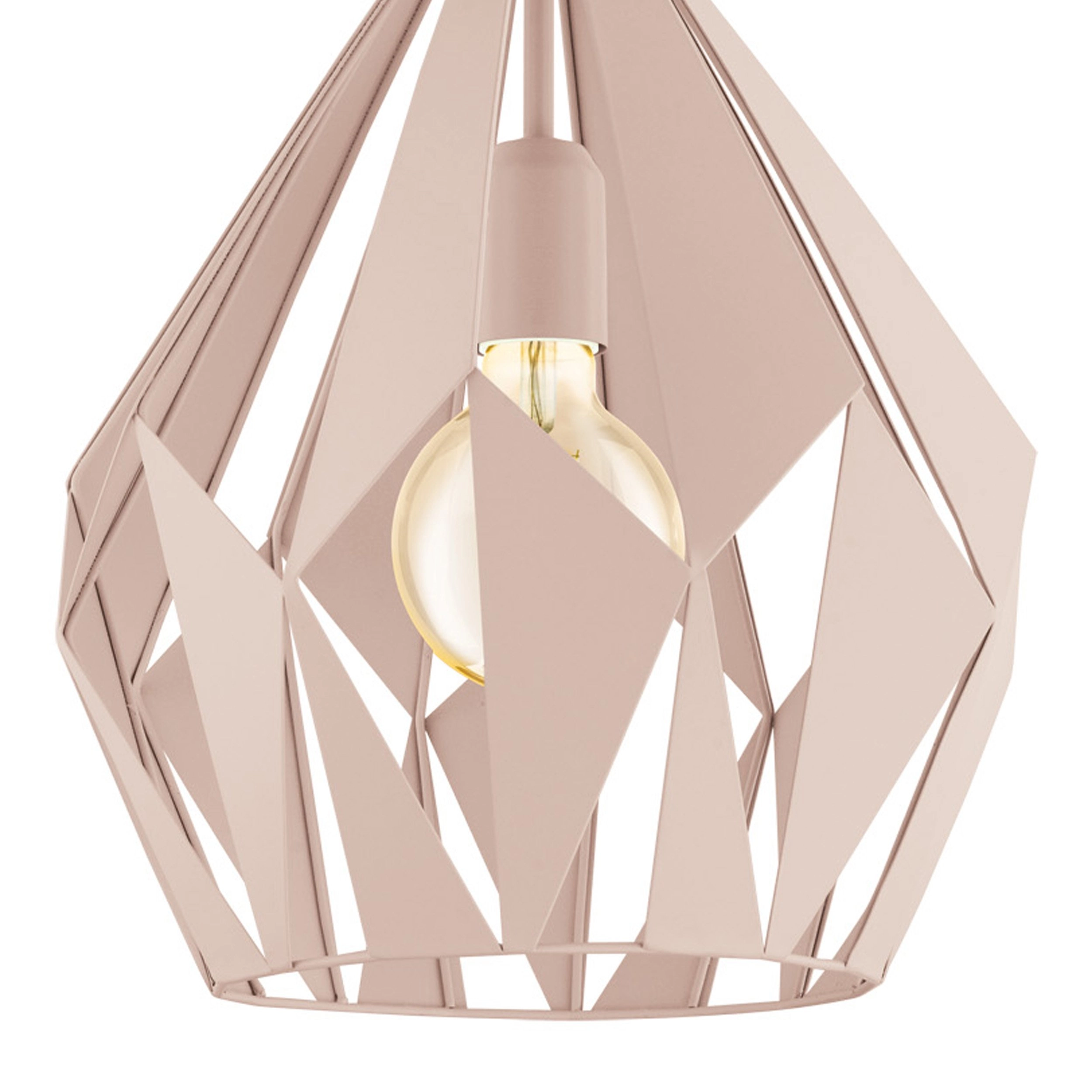 Pastel hanglamp Carlton-P Pastel roze Eglo 9002759490249