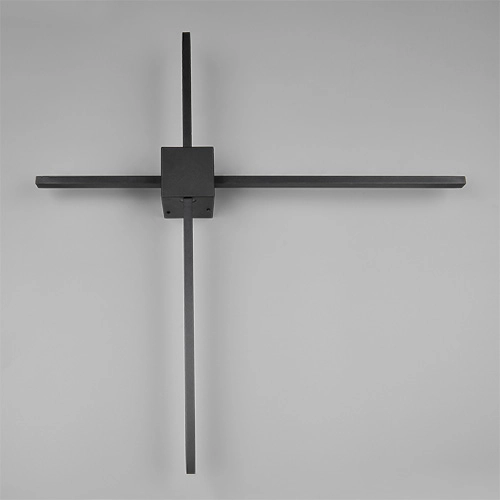 Moderne wandlamp Cassino zwart 67,5cm Trio 4017807683202