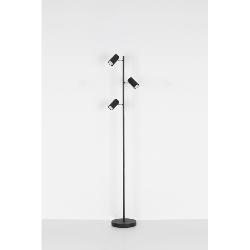 Vloerlamp 3-lichts Robby nikkel Globo 9007371428854
