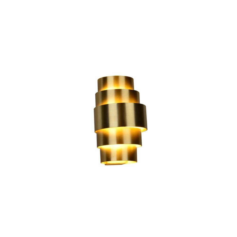 Design wandlamp Rolls brons